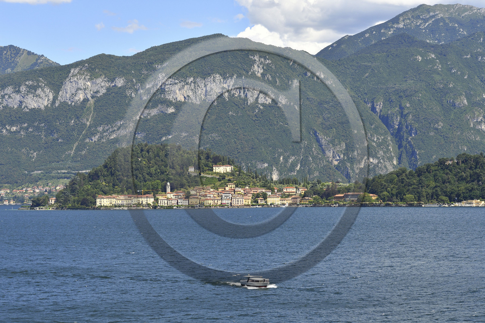 Italie lombardie lac come village bellagio