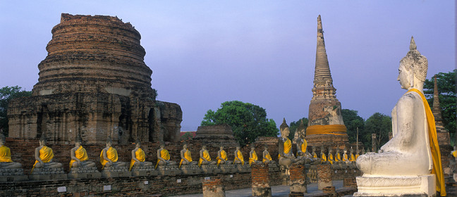 THAILANDE   AYUTHAYA.WAT HAI CHAI MONGKHON