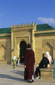 MAROC   RABAT.ESPLANADE DE LA MOSQUÉE YACOUB EL MANSOUR
