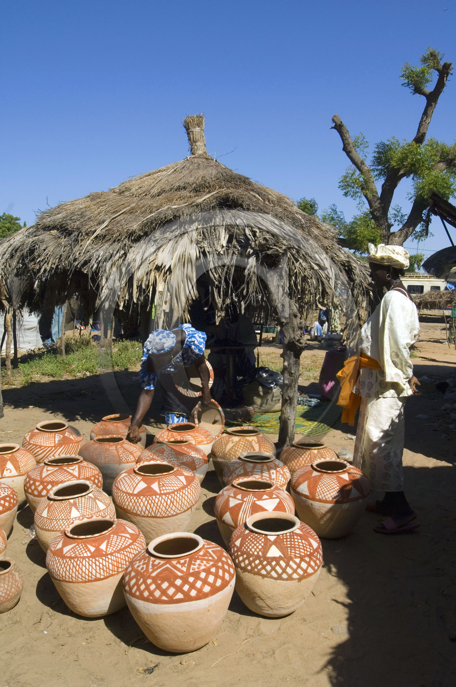 Marché de Gueguenne, Sénégal
